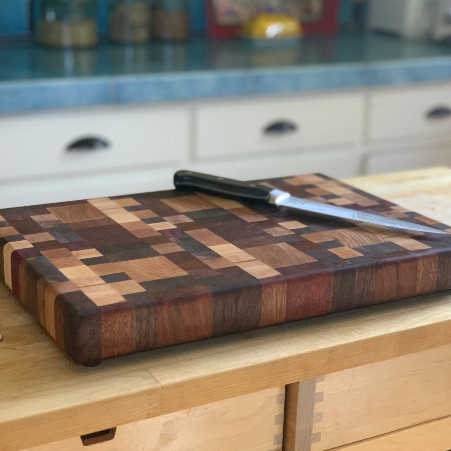Oregon Handcraft End Grain Chaos Butcher Block