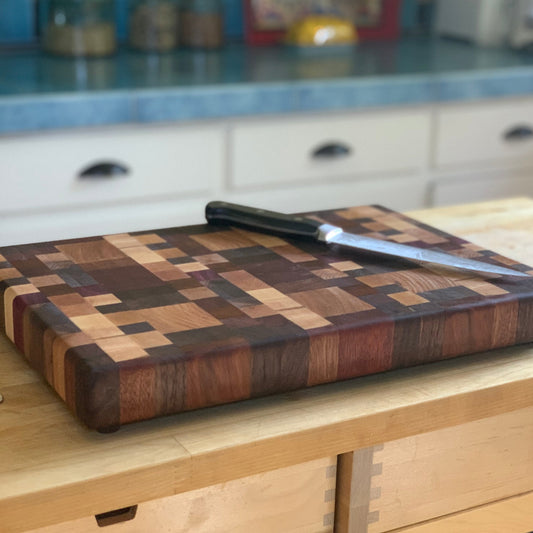 Oregon Handcraft End Grain Chaos Butcher Block