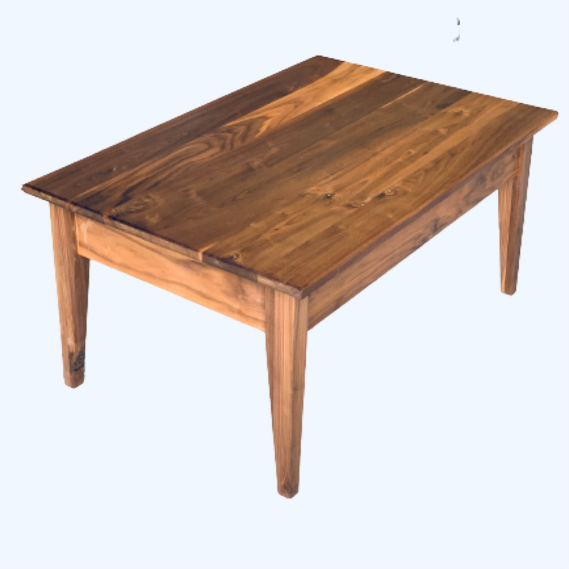 Oregon Handcraft Black Walnut Modern Farmhouse Coffee table