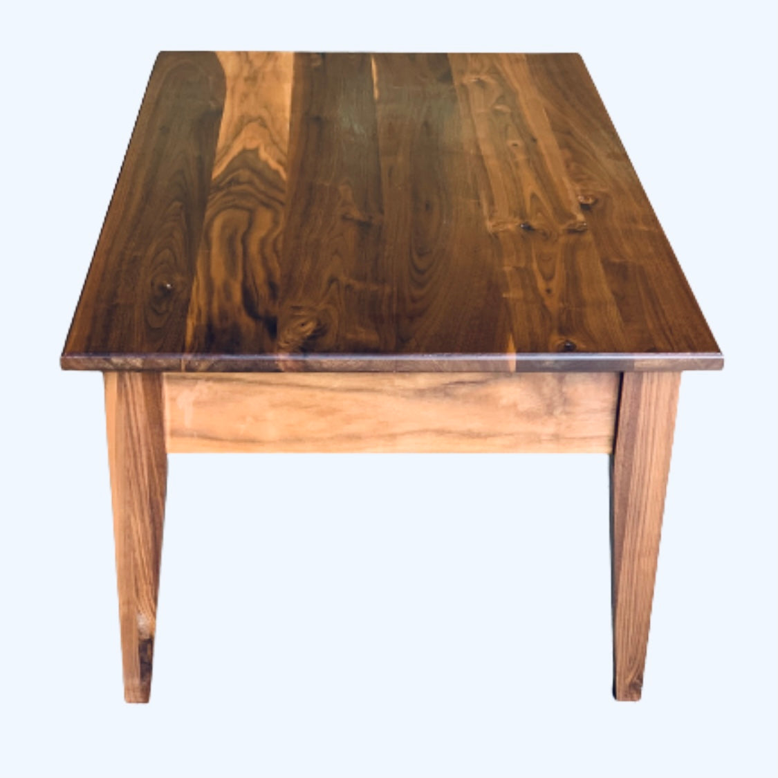 Oregon Handcraft Black Walnut Modern Farmhouse Coffee table