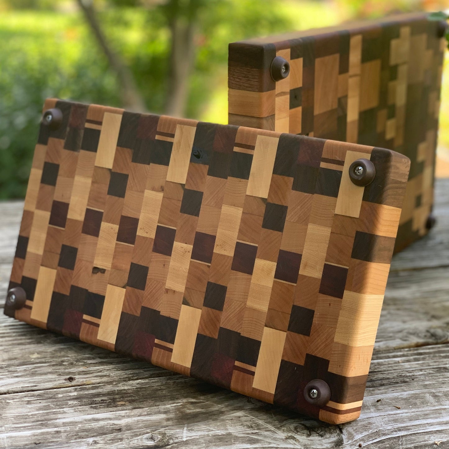 Oregon Handcraft End Grain Chaos Butcher Block