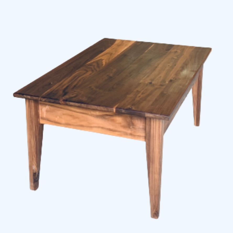 Oregon Handcraft Black Walnut Modern Farmhouse Coffee table