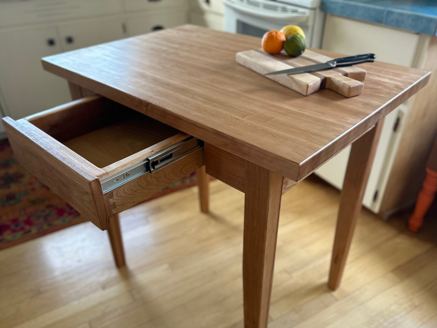 Butcher Block Table Kitchen Island