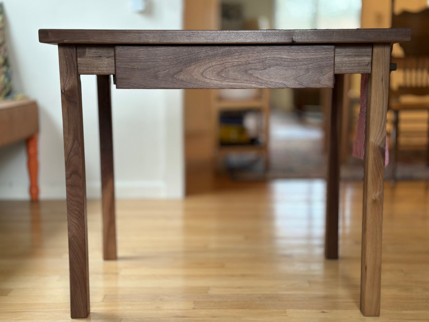 Black Walnut Butcher Block Table