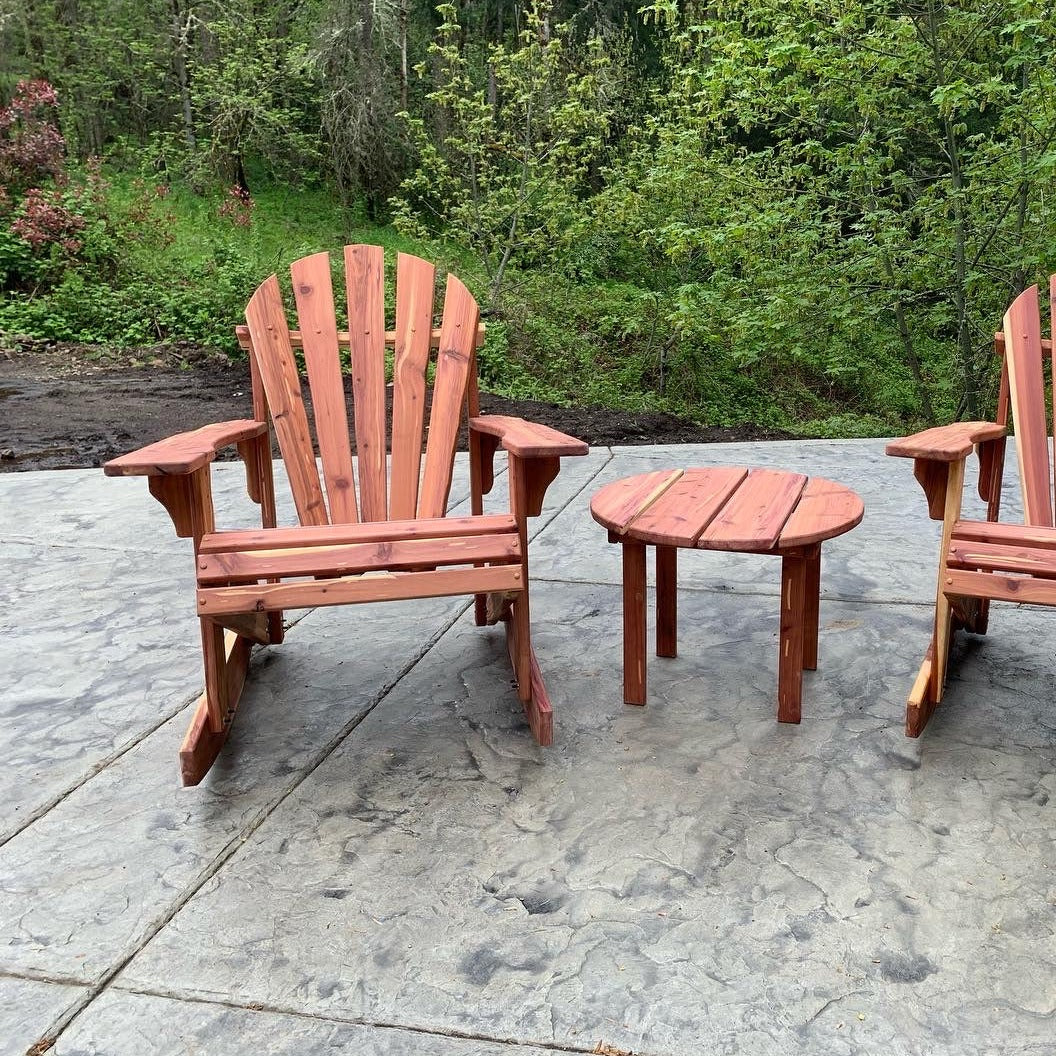 Eastern Cedar Adirondack Rocker