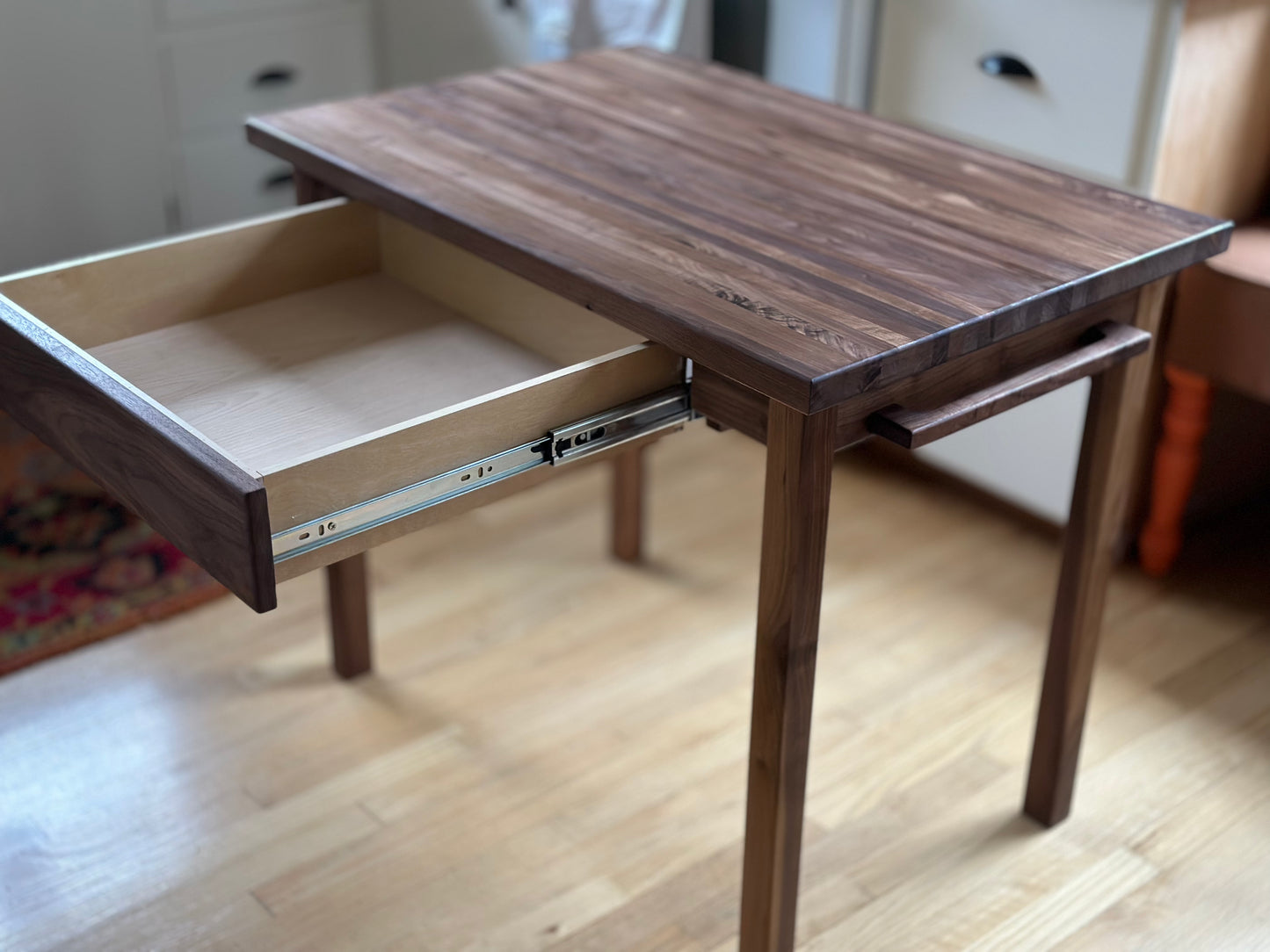 Black Walnut Butcher Block Table