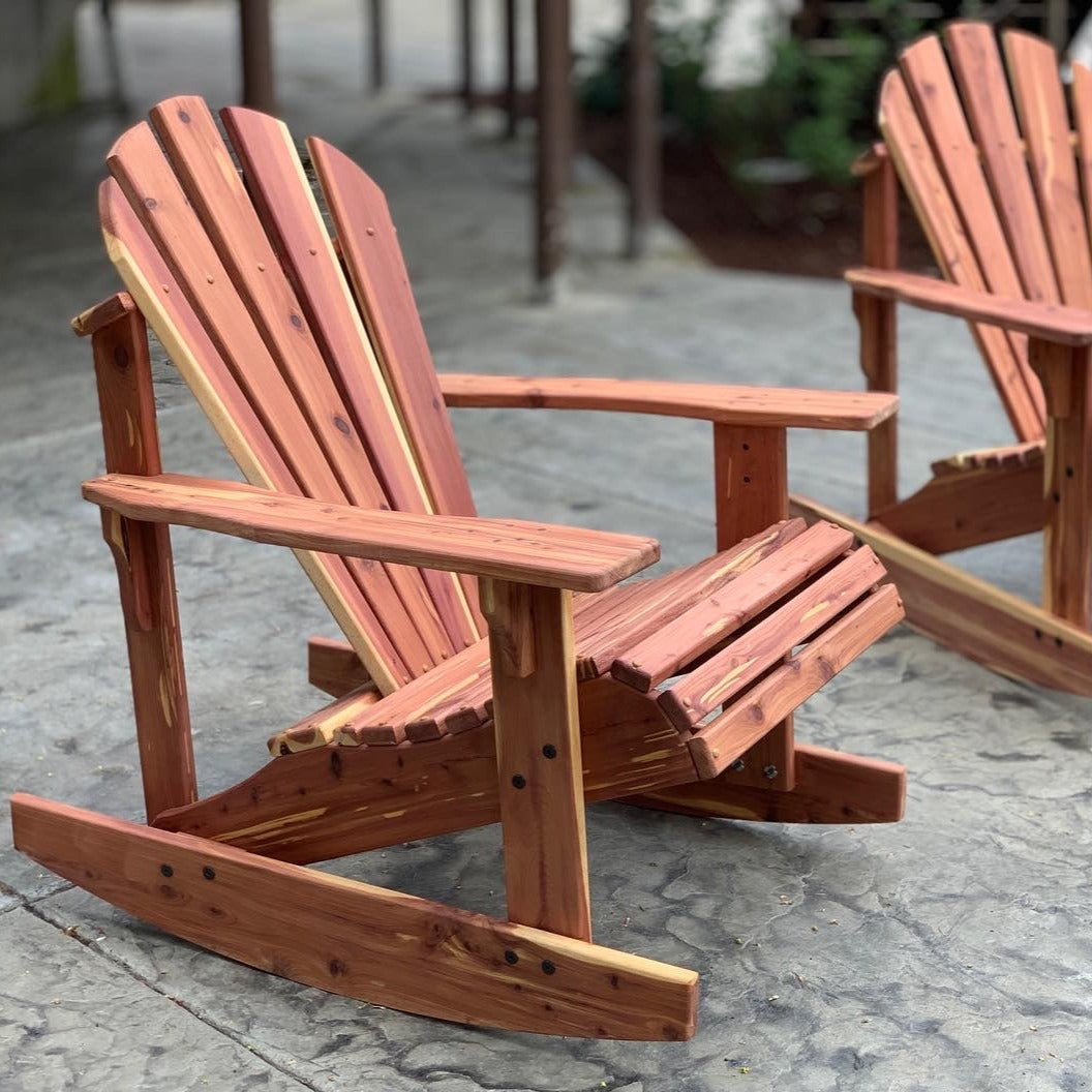 Eastern Cedar Adirondack Rocker
