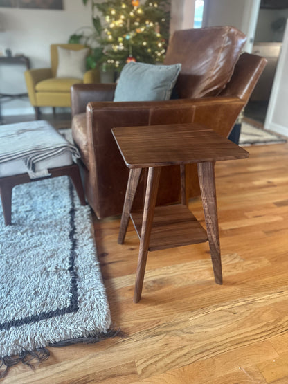 Walnut Side | Side Table | End Table | Living Room Furniture | Bedroom Furniture | Coffee Table | Night Stand