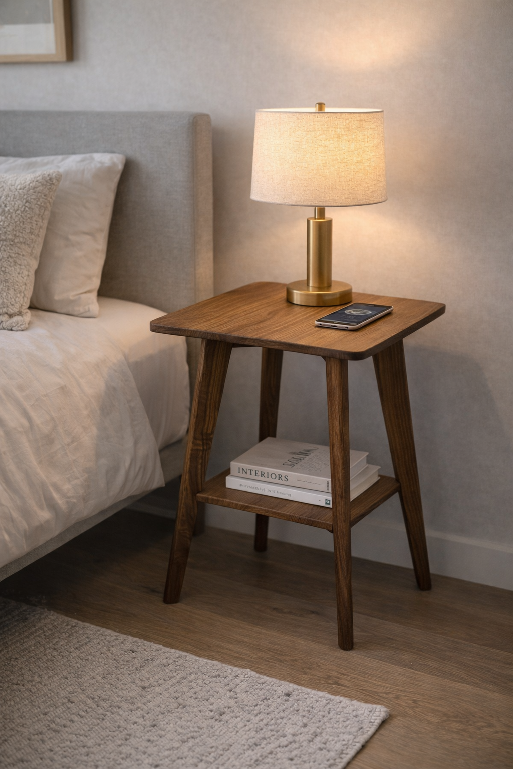 Walnut Side | Side Table | End Table | Living Room Furniture | Bedroom Furniture | Coffee Table | Night Stand
