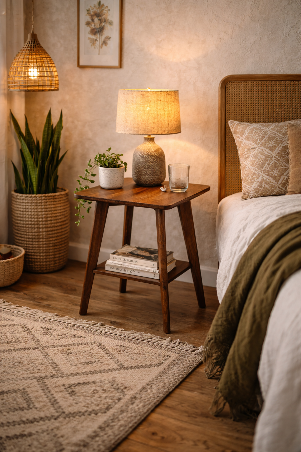 Walnut Side | Side Table | End Table | Living Room Furniture | Bedroom Furniture | Coffee Table | Night Stand