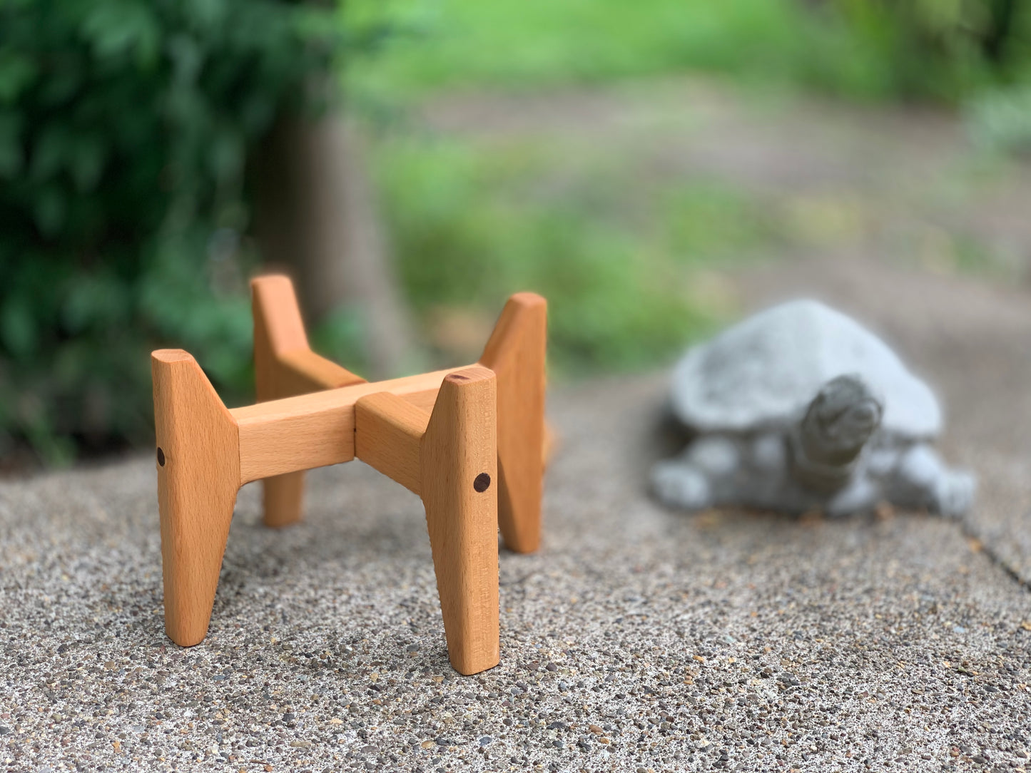 Mid-Century Modern Table Top Plant Stand