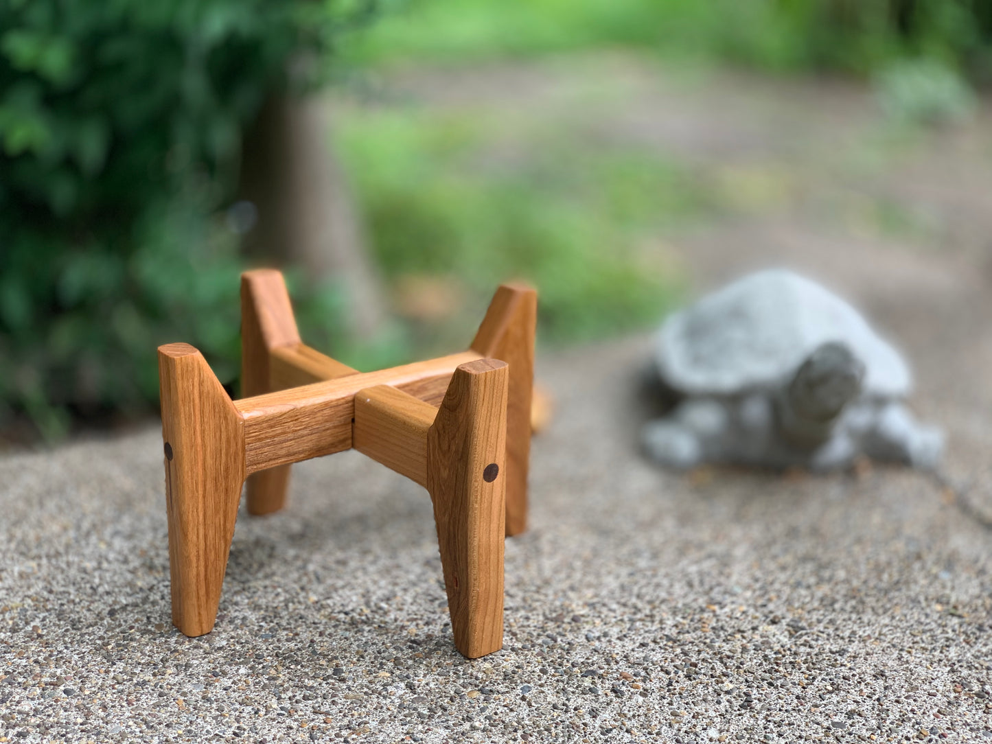 Mid-Century Modern Table Top Plant Stand